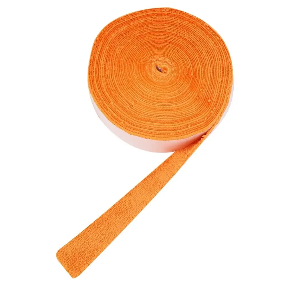 Cinta de agarre de raqueta de fibra de poliéster, transpirable, 10M, agarre de raqueta de bádminton, absorción de sudor, toalla, envolturas de raqueta - imagen 3