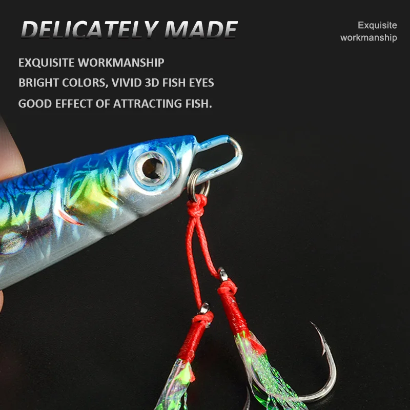 Plantilla de Metal 3D para jigging – Señuelo biomimético marino - imagen 4
