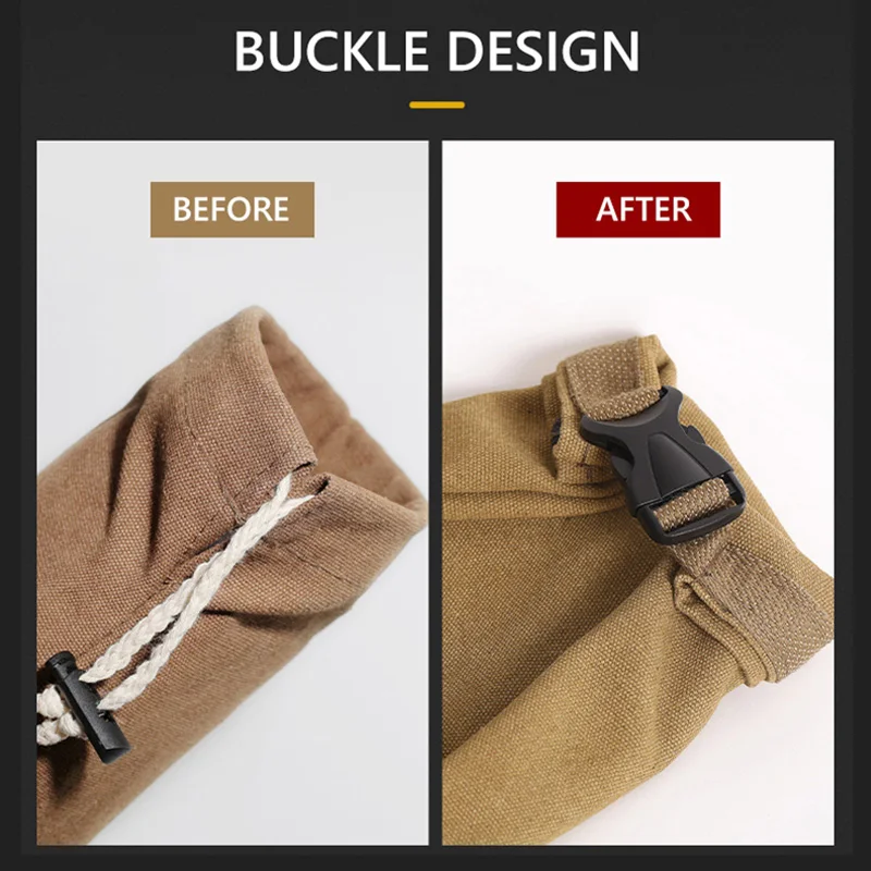 Bolsa de lona para caña de pescar, bolsa plegable de gran capacidad, paraguas de pesca portátil, accesorios de aparejos de pesca engrosados, 80-146CM, XA104W - imagen 5