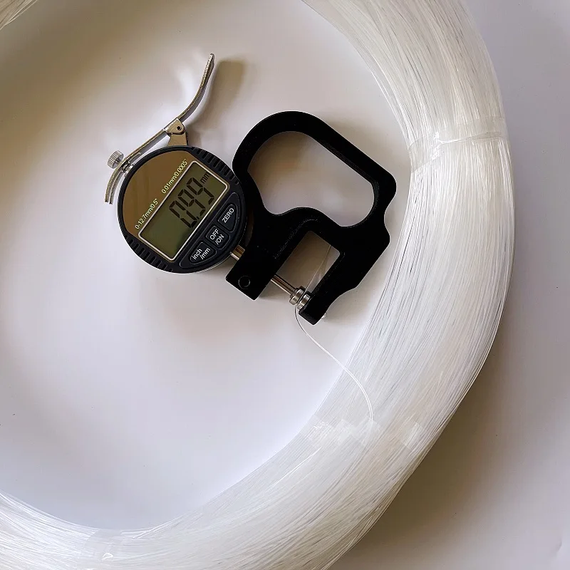 Línea de pesca de 100M, 0,6mm-2,2mm, hilo de nailon duradero y resistente, línea de pesca ultragruesa, accesorios de pesca trenzados con mosca - imagen 2