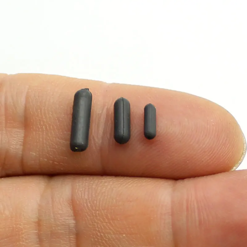 9 unids/pack accesorios de pesca de carpa aparejos terminales plomos de tungsteno pesas de gancho para aparejo de carpa tamaño 0,07g 0,09g equipo - imagen 5