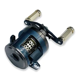 Carrete de tambor fundido TAKEDO, arrastre máximo, rodamiento de 5KG, 11 + 1B, cuerpo de Metal, carrete de pesca de fundición, pesca en agua dulce y salada