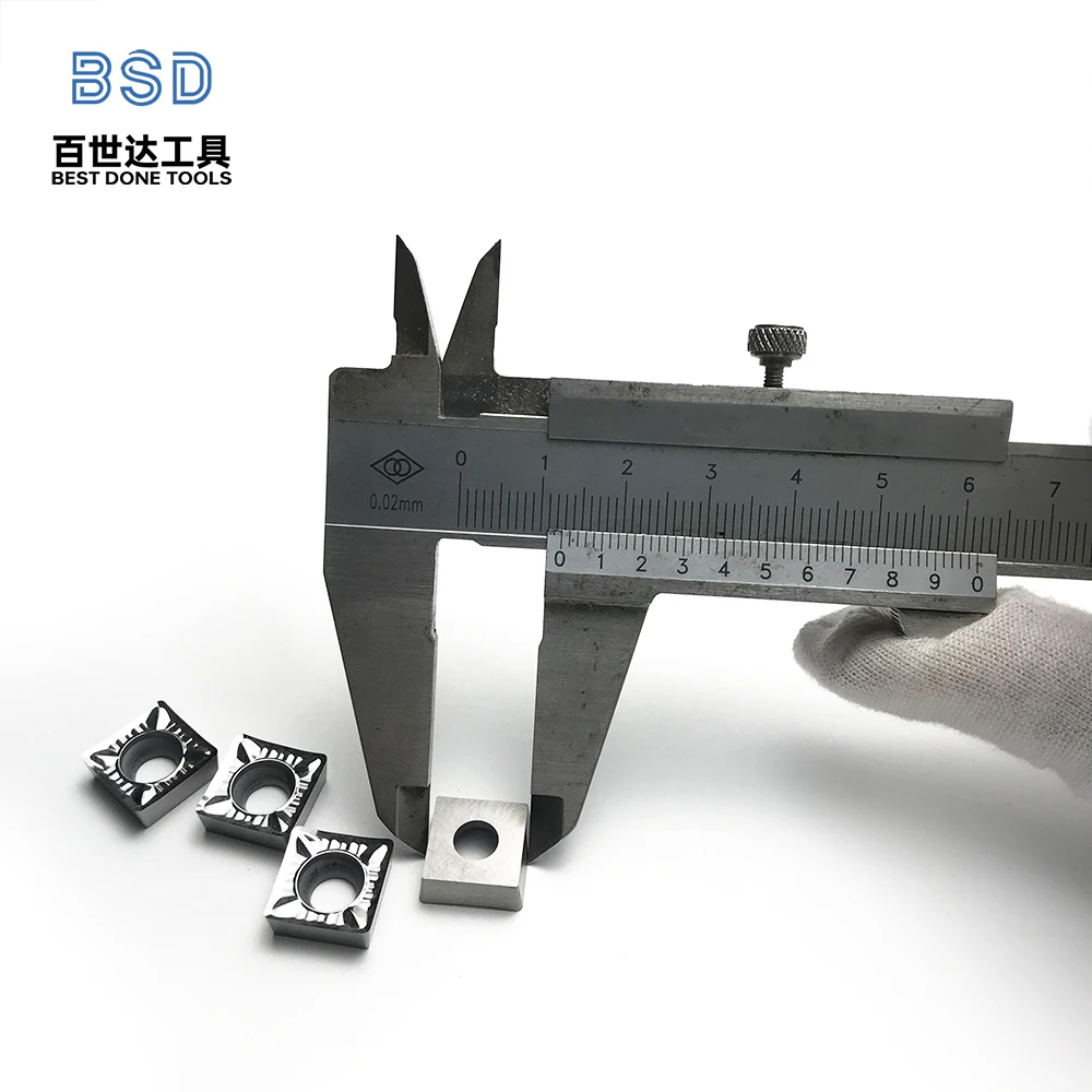 10 unids/caja CCGT120404 insertos de carburo |   Herramientas de torneado de torno CNC para procesamiento de aluminio - imagen 4