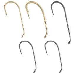 Anzuelo sin arponcillo para atar ninfas Stonefly y caddis streamer