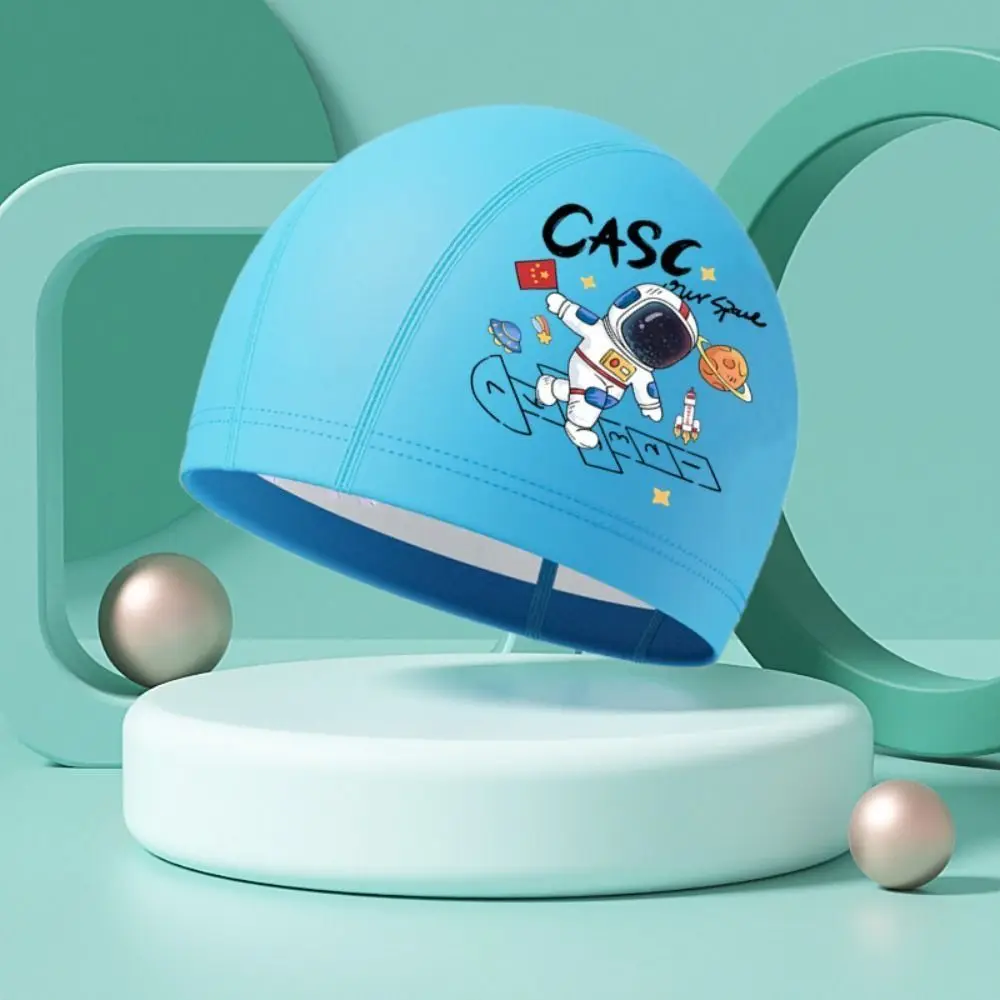 Gorro de baño de astronauta para niños, equipo de dibujos animados, Dolphin, ropa de natación - imagen 2