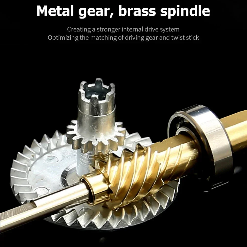 Carrete giratorio de Metal profundo para pesca en agua salada, accesorio de arrastre máximo de 12kg, 5,5: 1/4, 7:1, calidad Premium, GTA1000-7000Series - imagen 5