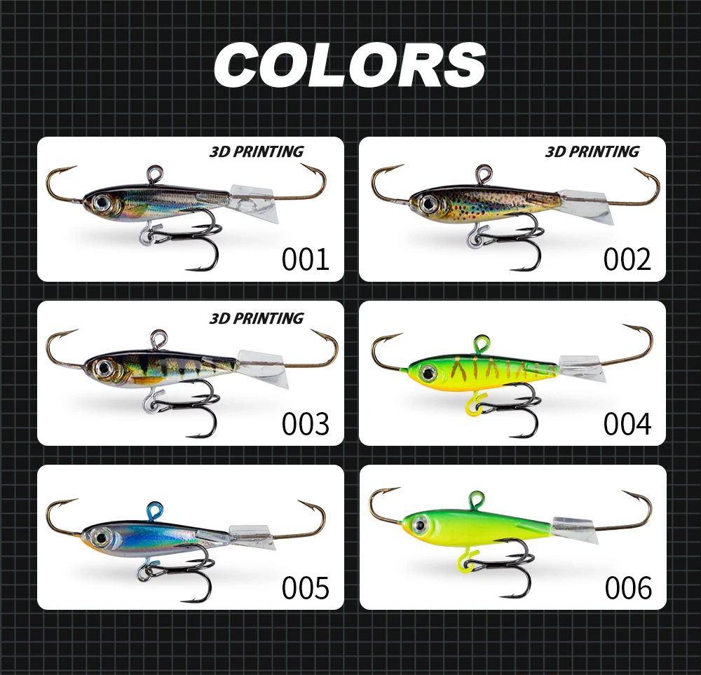 Hunthouse Señuelo de Hielo VIB – Cuchara Jigging Lenta Lubina