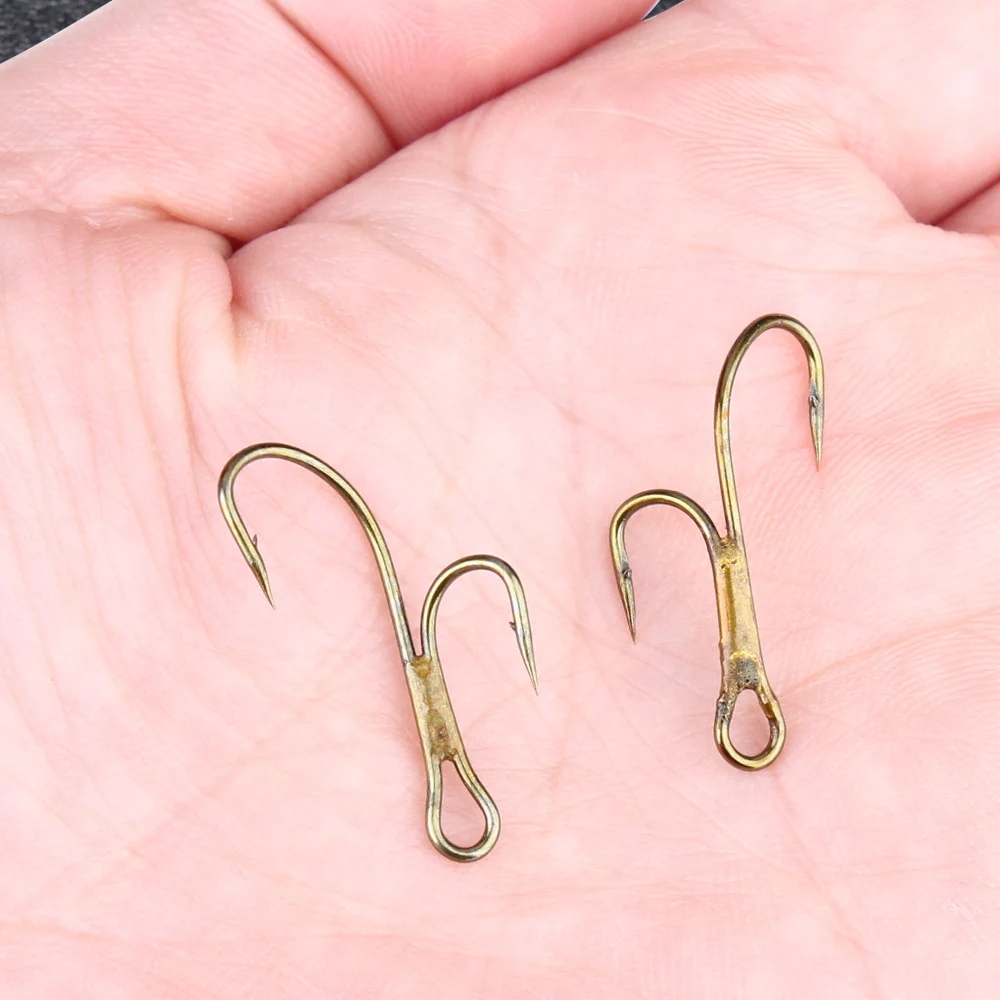 FTK Anzuelos Dobles Dorados con Púas – Ryder Pike Dead Bait - imagen 5