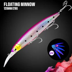 Wobbler Minnow Flotante Long Casting – Señuelo para Pesca de Mar