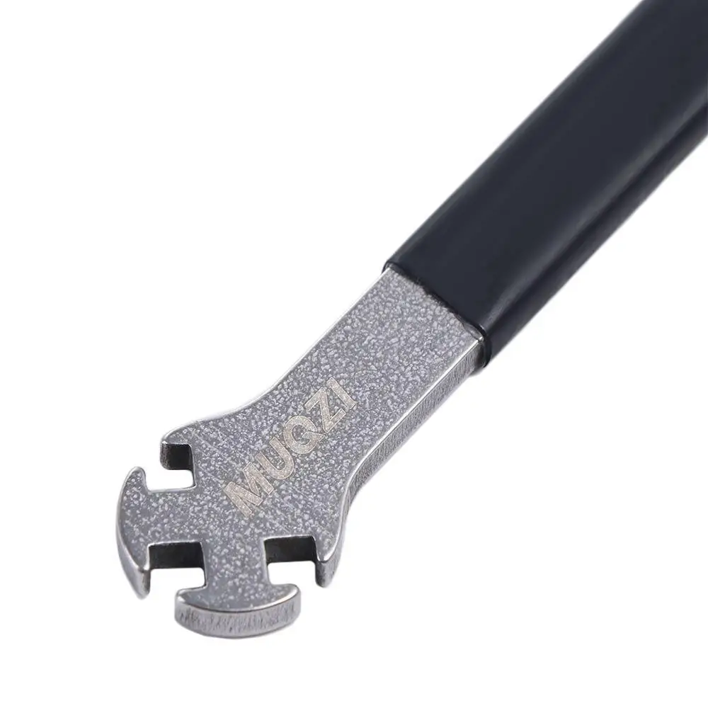 Llave múltiple para radios bicicleta acero inoxidable funda silicona - imagen 4