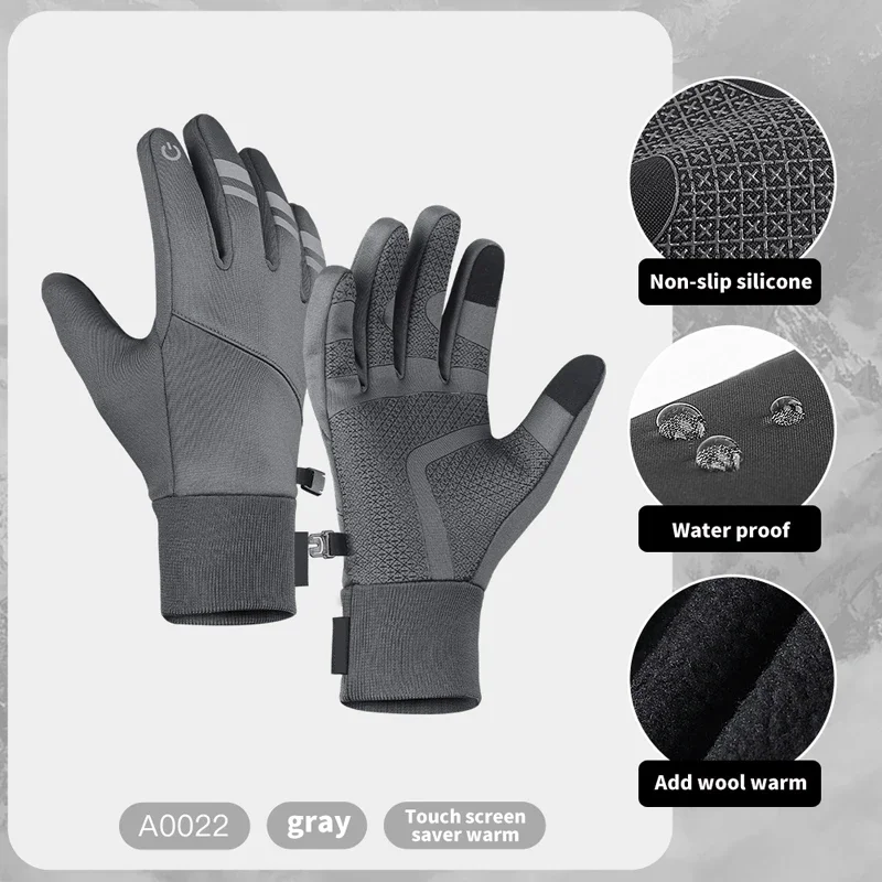Guantes de pesca antideslizantes – Cálidos para otoño e invierno - imagen 3