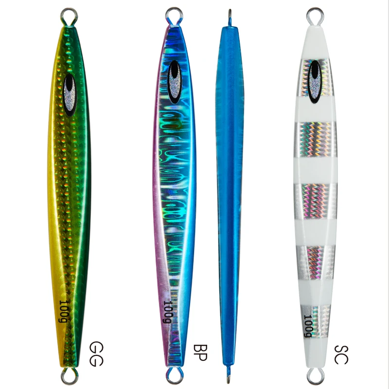 Metal Jig Lureholic B Quick Attack – Hundimiento rápido pesca mar - imagen 3