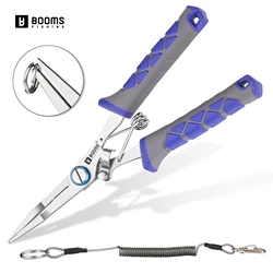Booms Fishing XW13 Alicates pesca inox con cortador de multifilamento