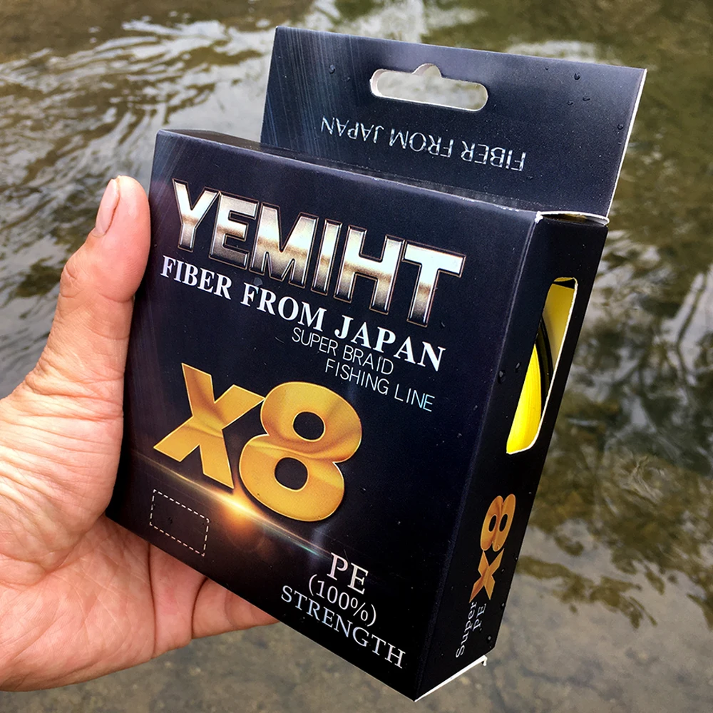 YEMIHT-líneas de pesca trenzadas multifilamento, 300m, 8 hebras - imagen 5