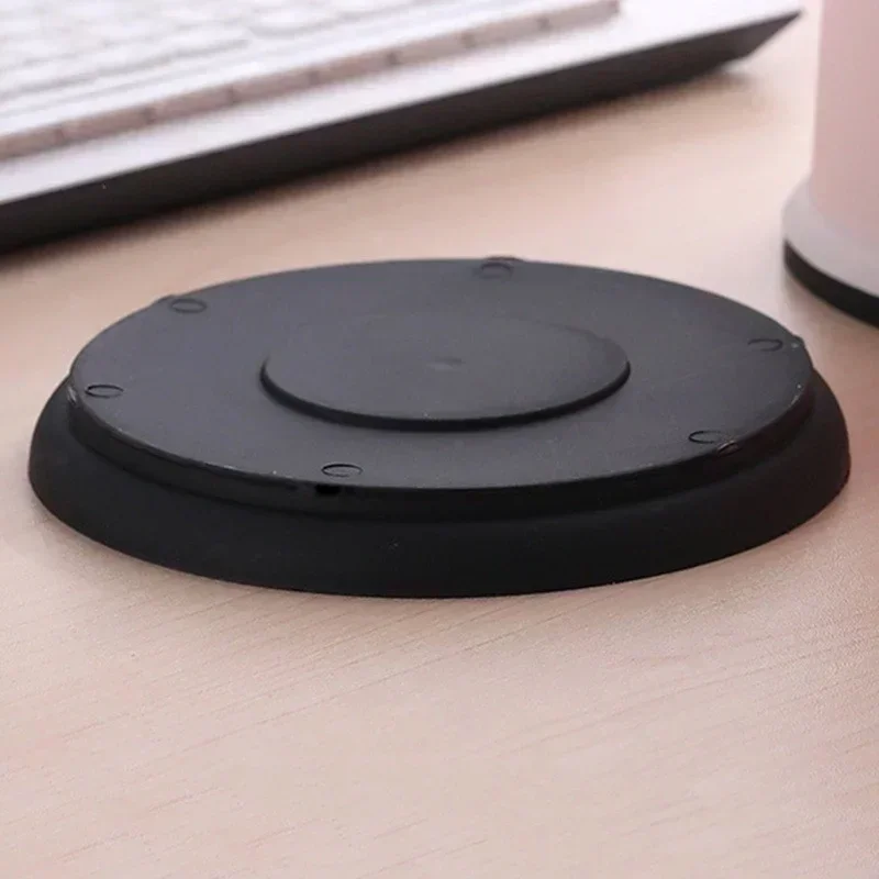 Caja de pañuelos de plástico 2024, caja redonda de bombeo para sala de estar, cilindro creativo, caja de almacenamiento de papel higiénico multifuncional para el hogar - imagen 5