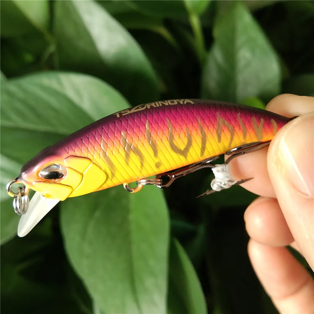 Señuelo de pesca de pececillos de agua, 4 piezas, 50S, DW63, gran oferta, cebos duros artificiales para Lucio, lago, río, Jerkbait, Crankbait, Wobblers - imagen 3