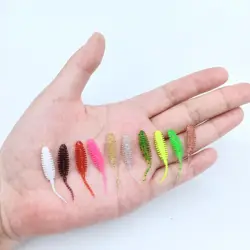 Mini señuelo vinilo nadador Duoduoyu AJING para escórpora