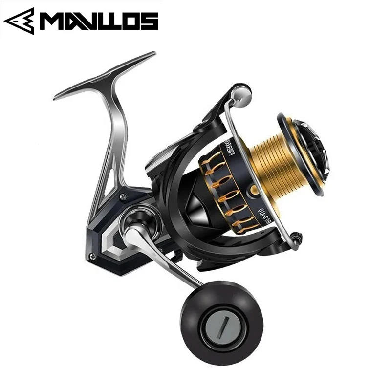 Carrete de Jigging Mavllos KUAFU – Cuerpo metálico anticorrosión - imagen 2