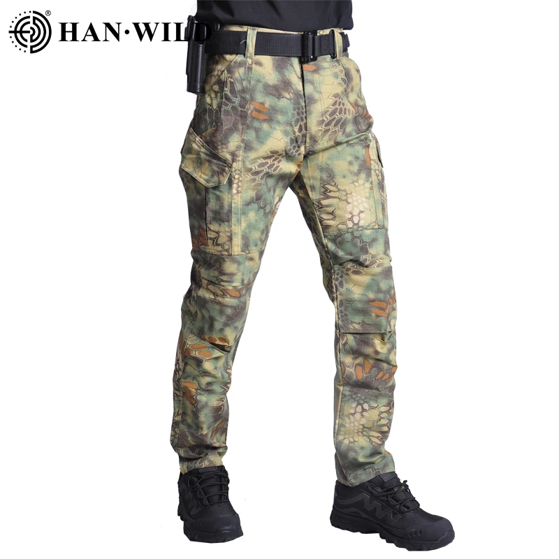 Pantalones tácticos para hombre, pantalones de camuflaje, deporte, escalada, combate, carga, pantalones de senderismo impermeables, pantalones repelentes Ripstop Airsoft