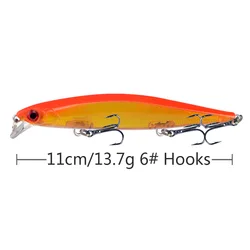 Señuelo crankbait wobbler 11cm para lubina – 13,7g