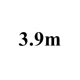 A3 3.9M Standard