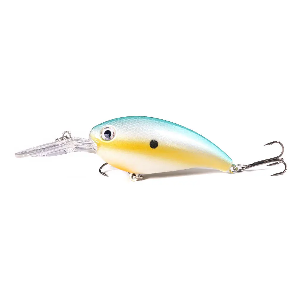 HENGJIA Crankbait Wobblers – Señuelos pesca de calidad lubina carpa - imagen 3