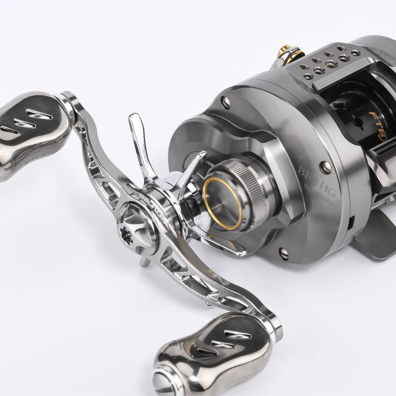 Barra de pulgar de palanca de embrague Gomexus para Shimano 21 CQ 201 101 23 CQ BFS Baitcaster carrete redondo mano izquierda - imagen 5