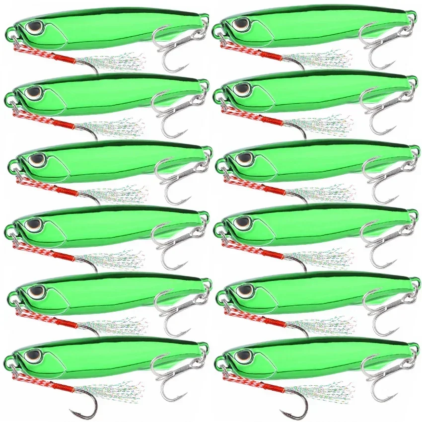 12pc-2 hook green