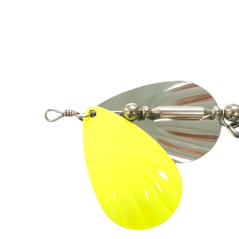 MUKUN, 1 unidad, 29cm, 96g, cebo giratorio, cebo Buzz, cuchara de Metal Topwater, señuelo de pesca, cabeza, lubina, cuchara giratoria Artificial, cebos - imagen 3