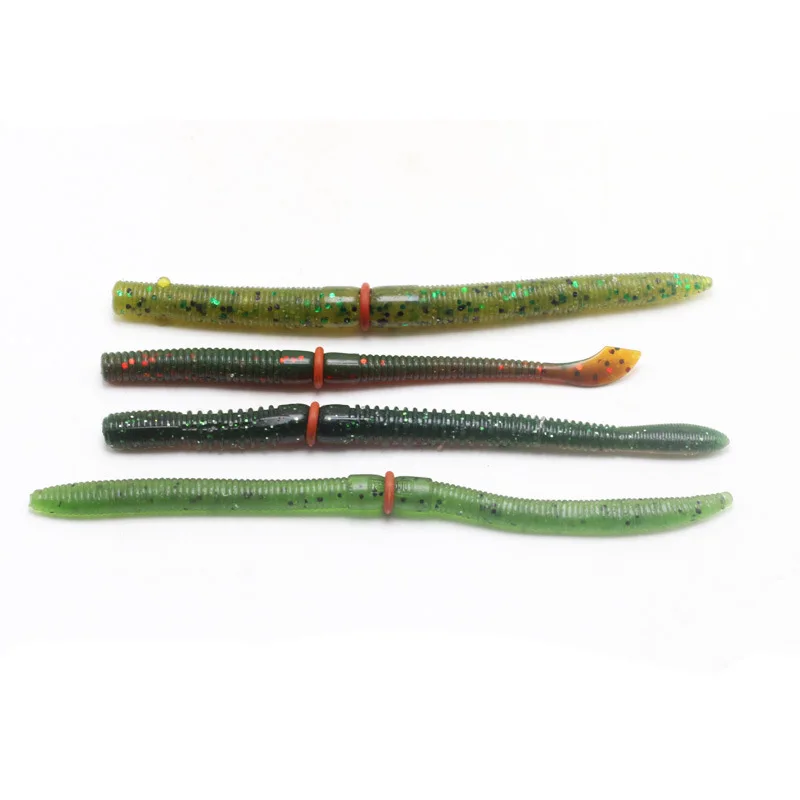 Anillo de protección de goma de silicona Luya, cebo blando, grupo de Pesca de carpa e insectos - imagen 3