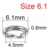 Size 6.1mm