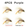 4pcs Purple Size 12