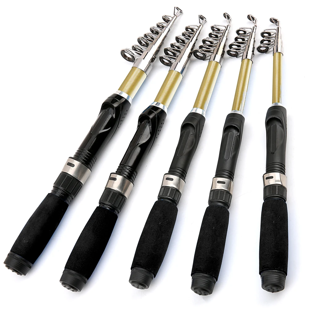 Carrete de pesca de Metal intercambiable para mano izquierda y derecha, Mini caña de pescar, portátil, compacta, 1000-3000 M, 1,5-2,1 M - imagen 3