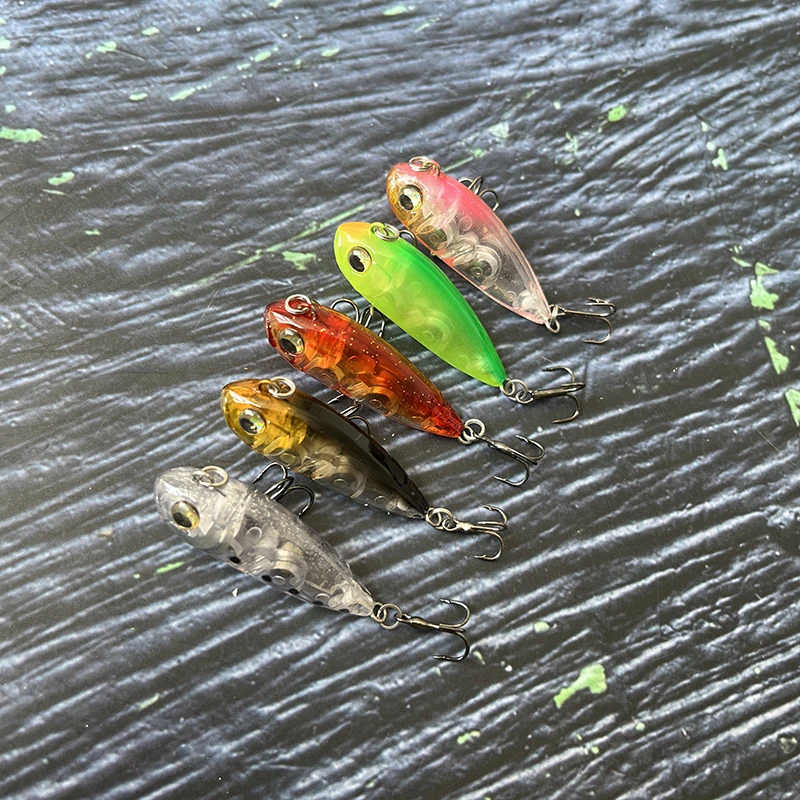 Mini Señuelos de pesca con lápiz que se hunden, 41mm, 3,7g, cebo duro Artificial de río para lubina, Lucio, trucha, Swimbait, accesorios de agua salada - imagen 4
