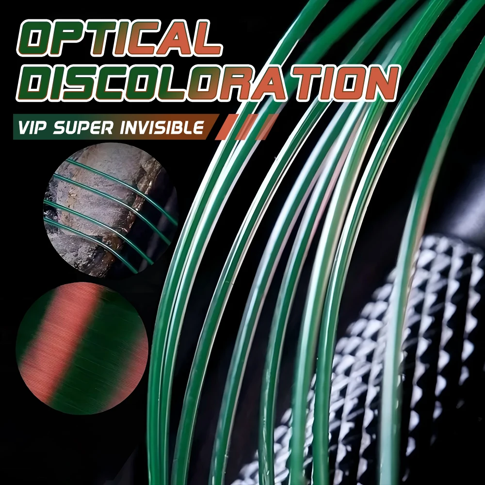 Zukibo Línea fluorocarbono recubierta, nylon monofilamento invisible - imagen 4