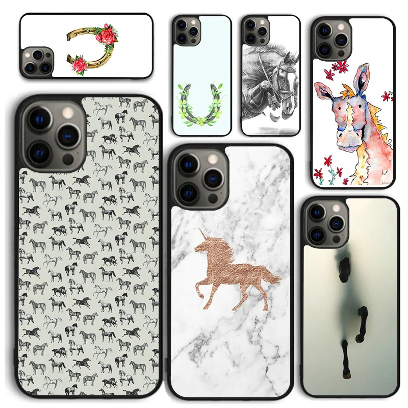Funda pesca impermeable diseño caballo para iPhone – Carcasa protectora
