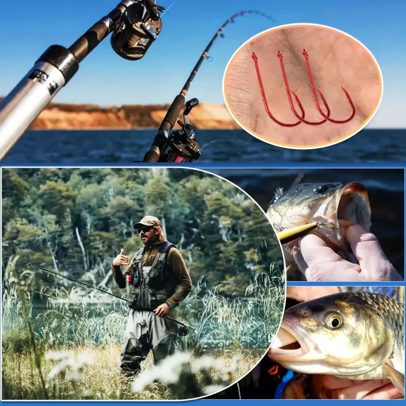 Anzuelos de acero al carbono para pesca - Alta resistencia - imagen 5
