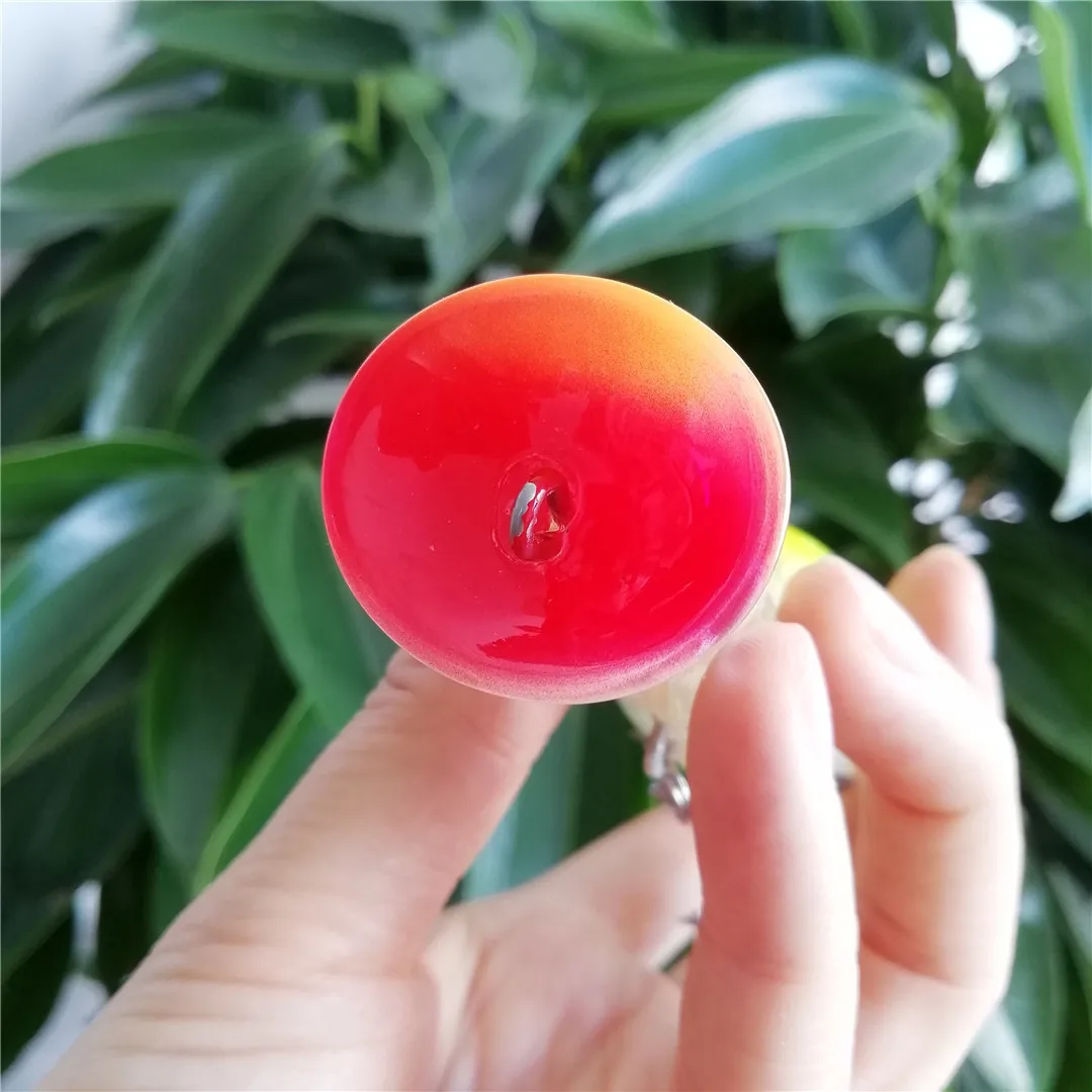 1 unidad de 12cm 40g Big Popper Wobbler duro Isca Artificial Topwater señuelo de pesca de tiro largo Crankbait cebo de pesca Lucio Leurre - imagen 3