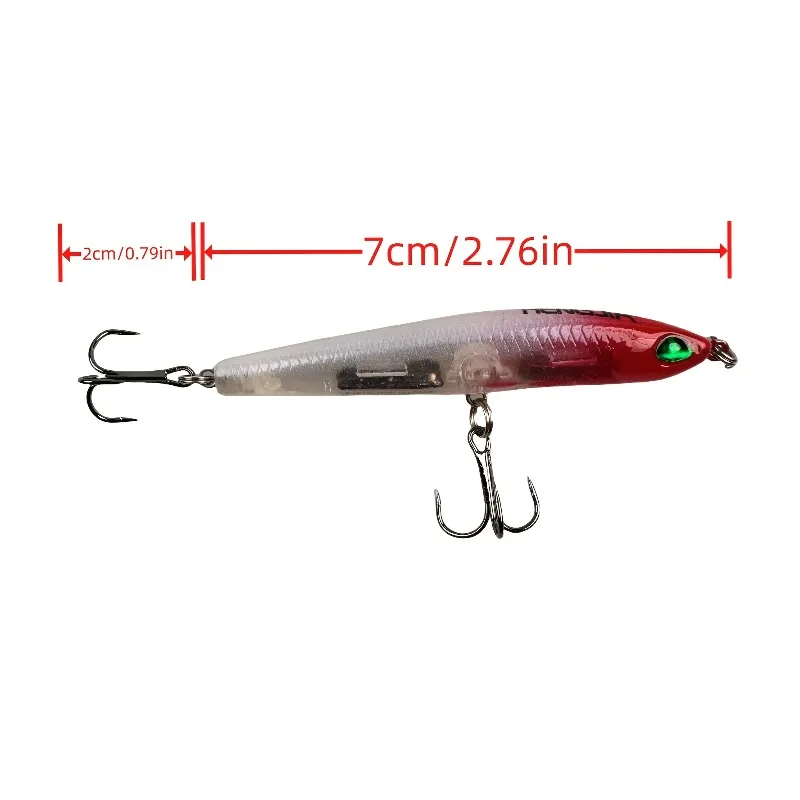 Señuelo lápiz JOOYOO hundimiento lento – Acero carbono pesca mar - imagen 5