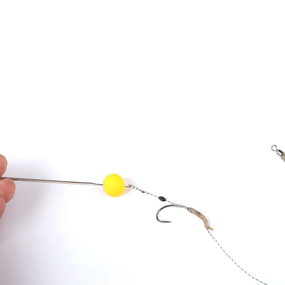 FISH KING-Juego de agujas de cebo de pesca de carpa, alfileres de cebo de acero inoxidable, Kit de tijeras de uso para peces, herramientas de pesca para carpa, accesorios de pesca - imagen 5