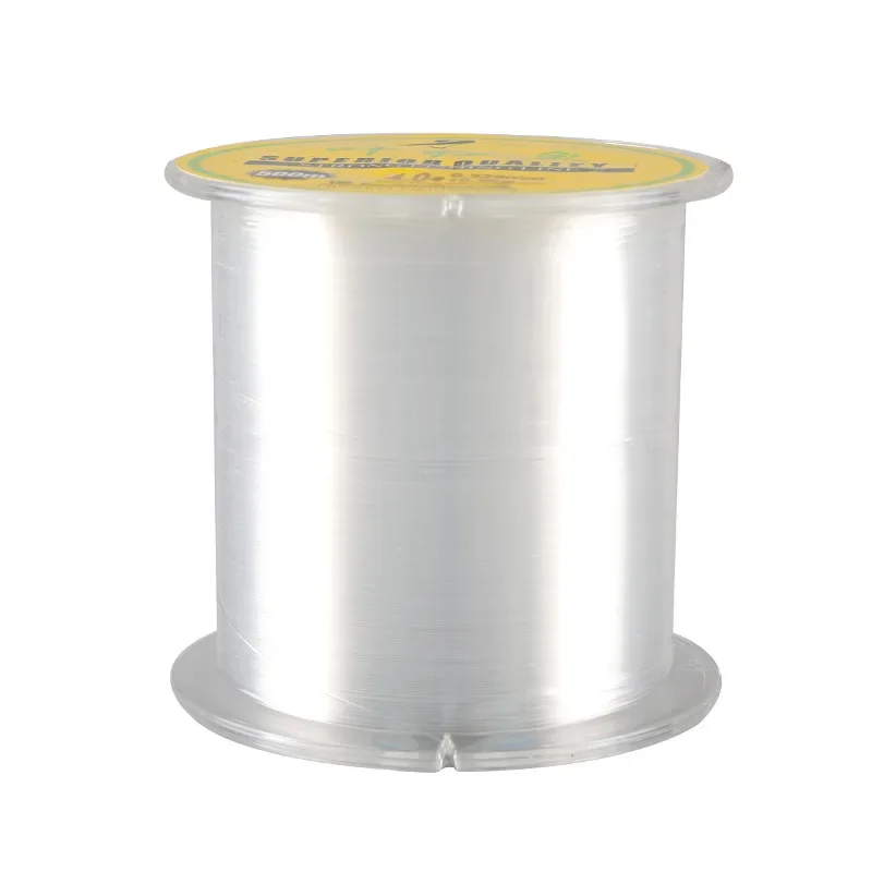 Hilo de pescar Invisible de fuerte tensión, cañas de fundición de hilo principal, caña de pescar de mar, señuelo, línea de pesca de nailon, 500 M - imagen 5