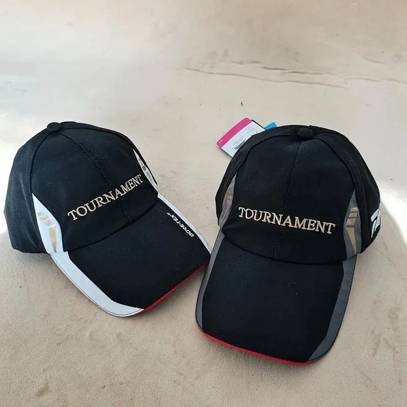 Gorra de pesca con protección UV y letras bordadas