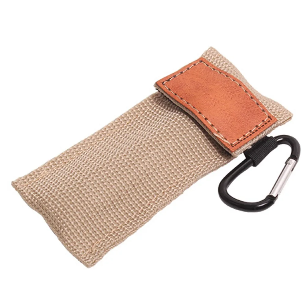 Palillos plegables de madera portátiles con funda de viaje - imagen 2
