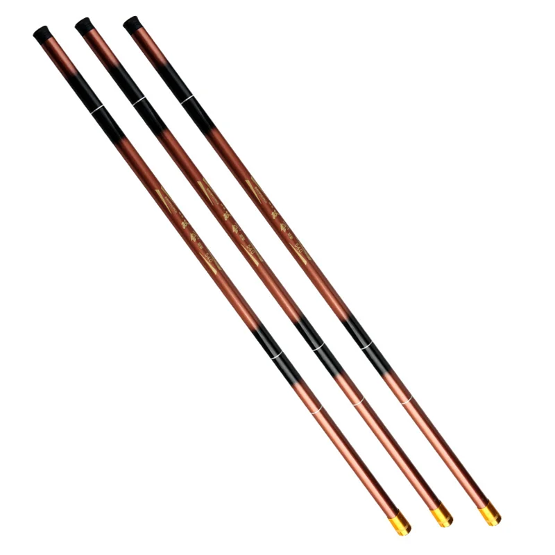 Caña de pescar telescópica de fibra de carbono, alimentador de caña de pescar de carpa, 4,5/5,4/6,3/7,2/8,0/9,0/10/11m - imagen 5