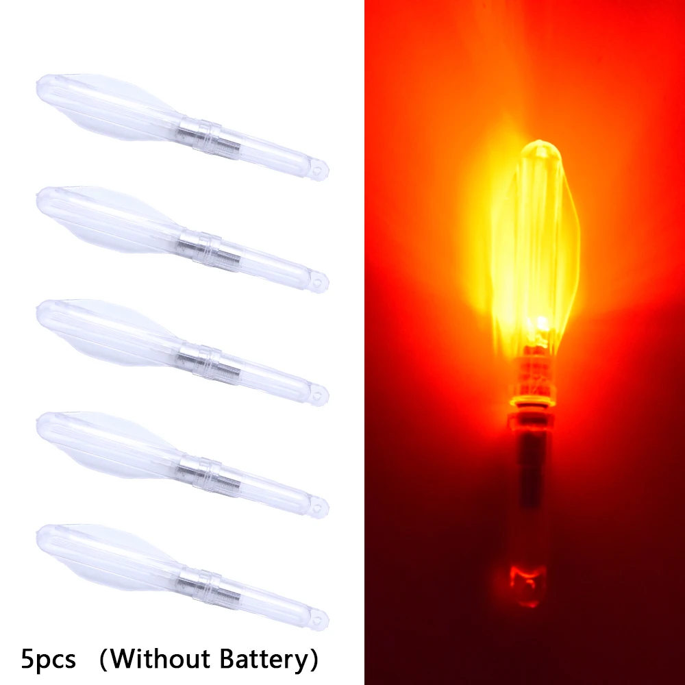 (Sin batería) 5 luces LED de pesca submarina, dedicadas a la pesca en el mar, herramienta de iluminación subacuática nocturna portátil - imagen 4