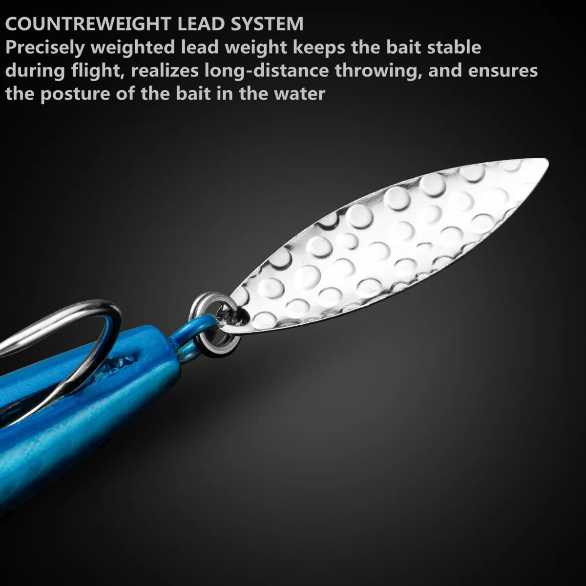 Señuelo de pesca de lápiz que se hunde, 100mm, 30g, con manivela giratoria, Wobbler, Stickbait, Minnow, cebo duro para Lucio - imagen 3
