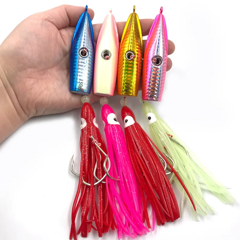 J49 120g 150g 180g 200g Bottomship Inchiku señuelo de pesca Kingfish Snapper Jig hundimiento lento calamar de agua salada anzuelos - imagen 3