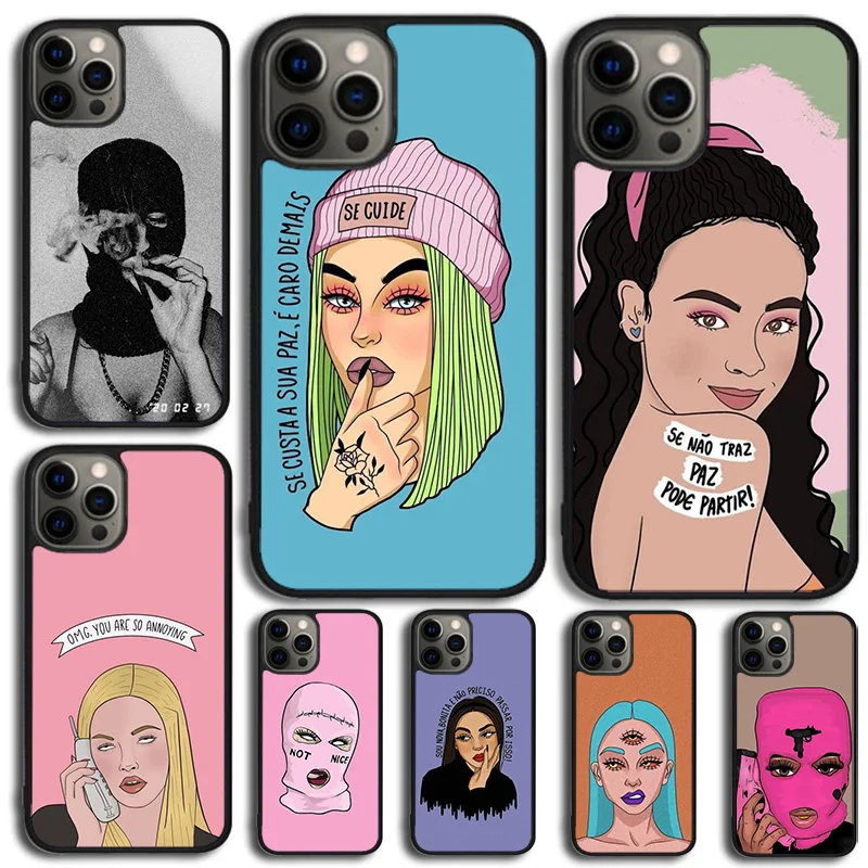Funda iPhone Cool Bad Girl – Compatible con 17 Air y Pro Max