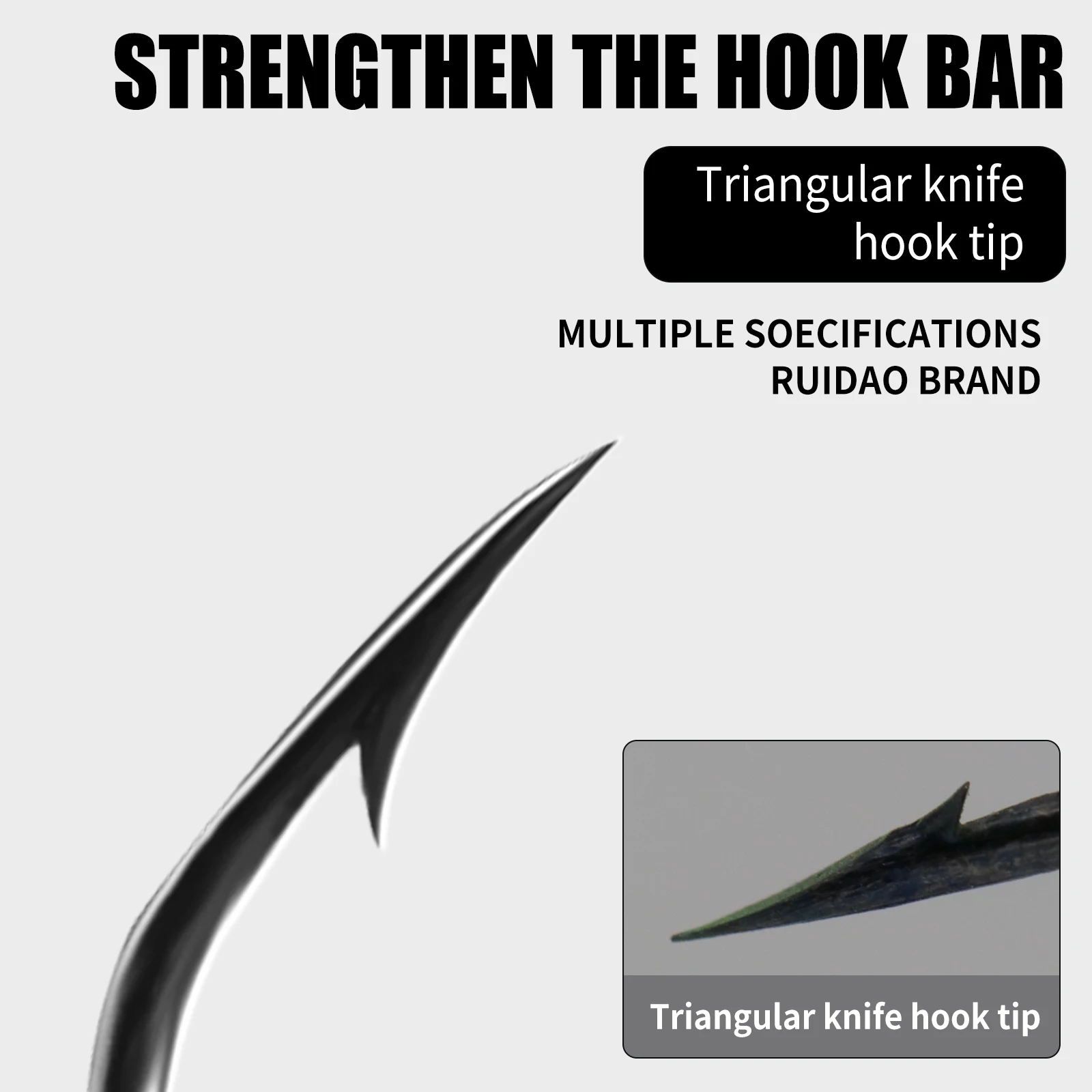 Gancho de cabeza microjig de 9 KM con ojos 3,5 g ~ 10 g para cebo blando, para agua salada y agua dulce 40 piezas - imagen 2
