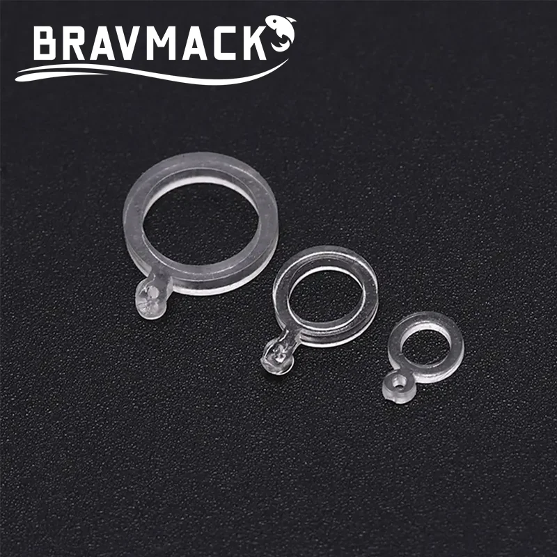 100 unids/pack Baitbands para carpa aparejos de pesca gruesos banda de cebo blanco bandas de cebo de pellets accesorios de pesca - imagen 3